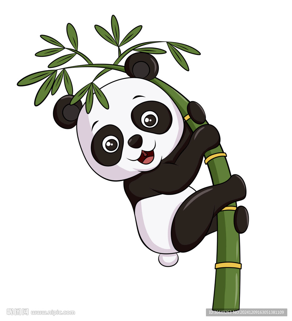 卡通熊貓
