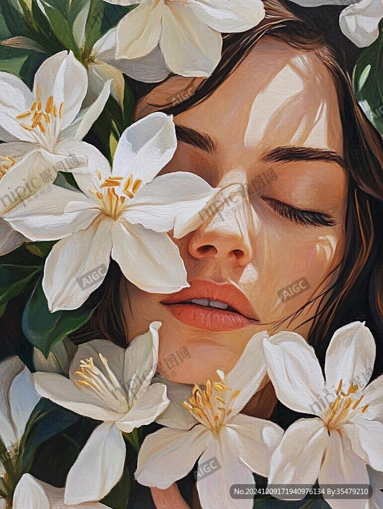 高級感女插畫