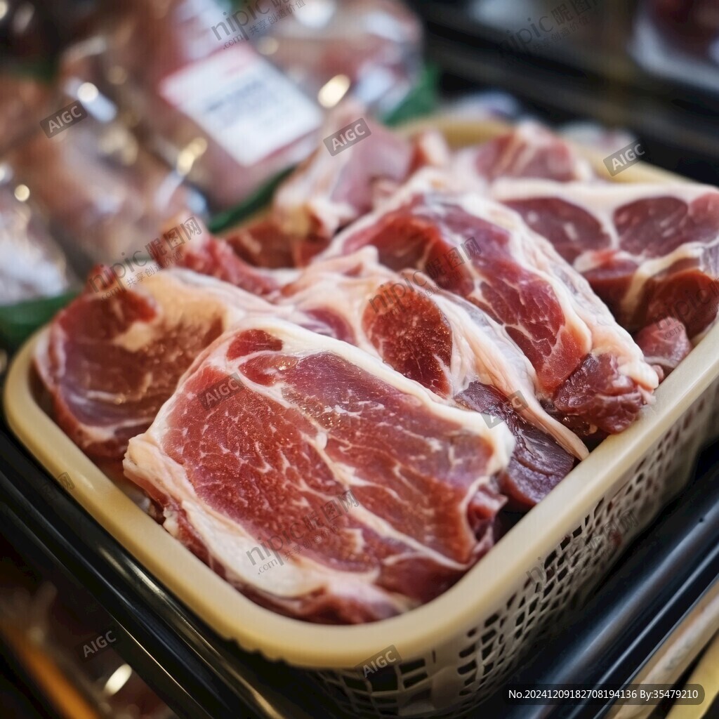 肉類檔口