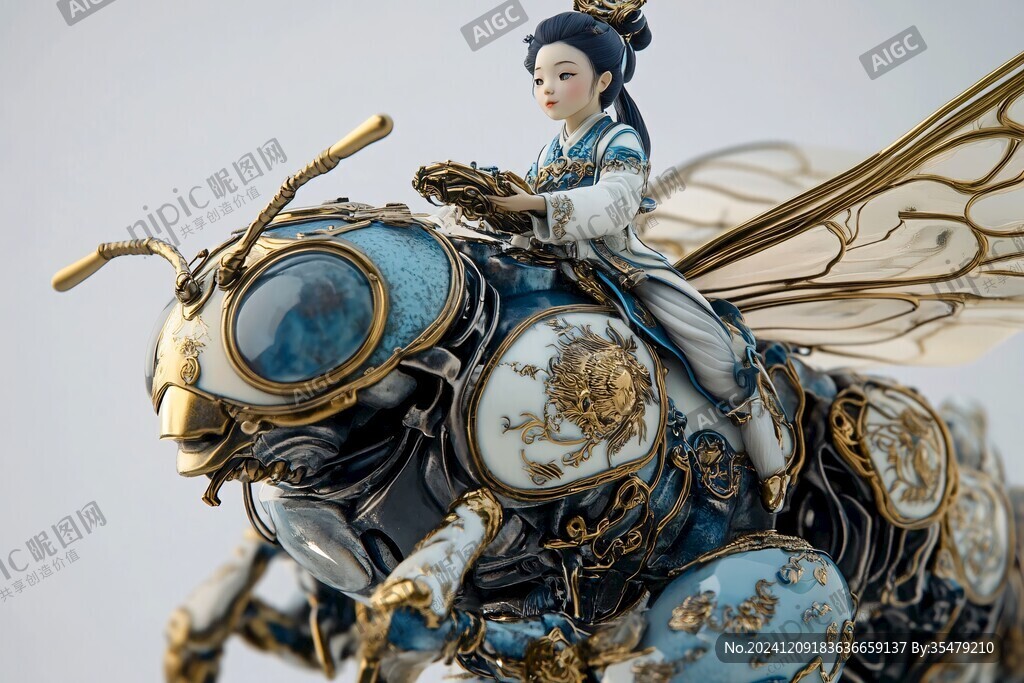 掐絲金天祿