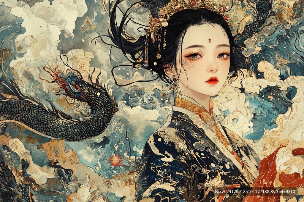 貴妃插畫
