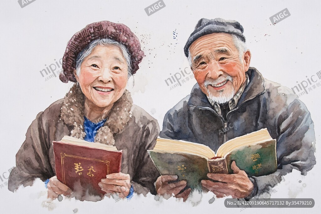 朗讀會插畫