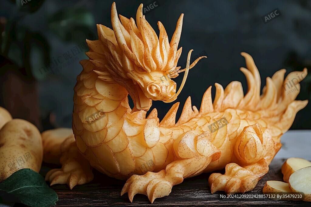 精美高清食品雕刻