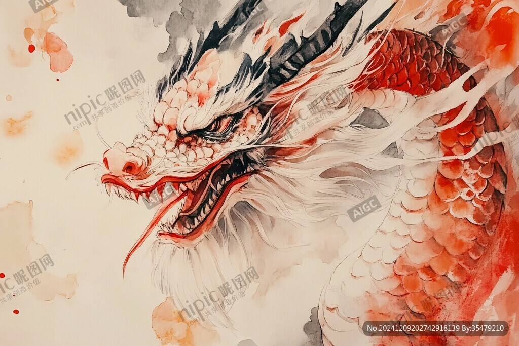 龍包裝插畫