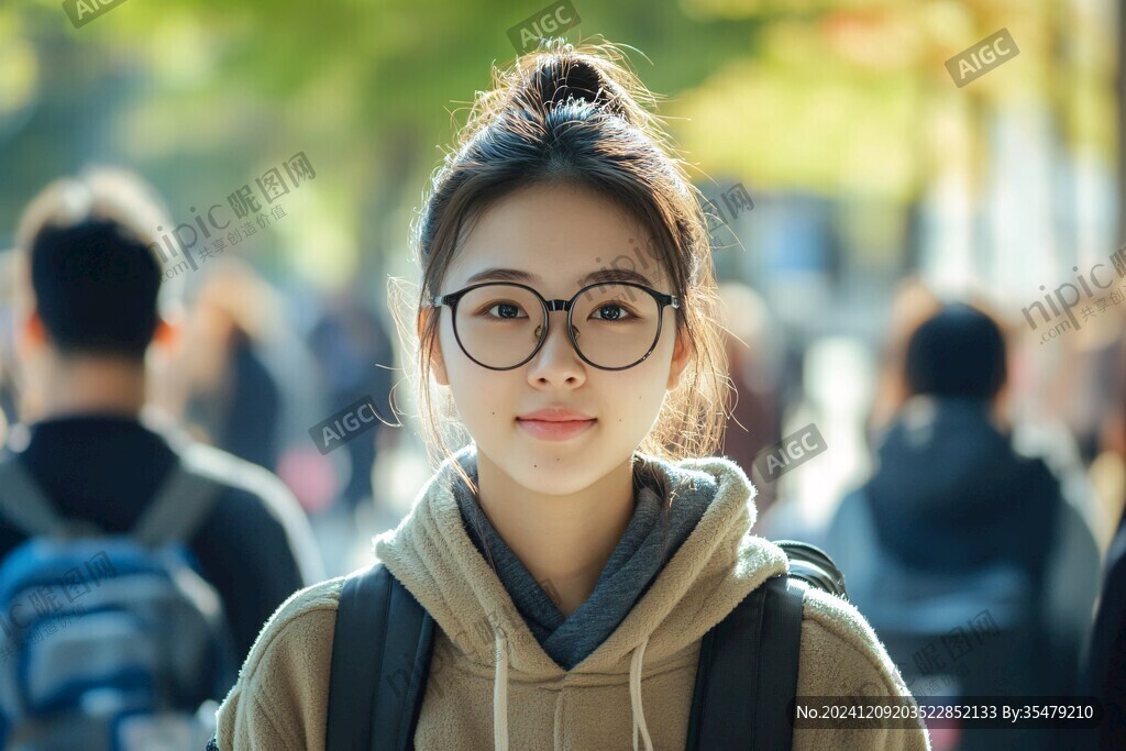 美女大學生