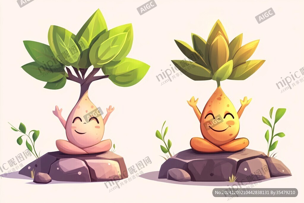 涼薯插畫