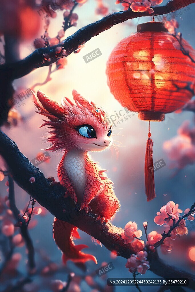 小龍拜年