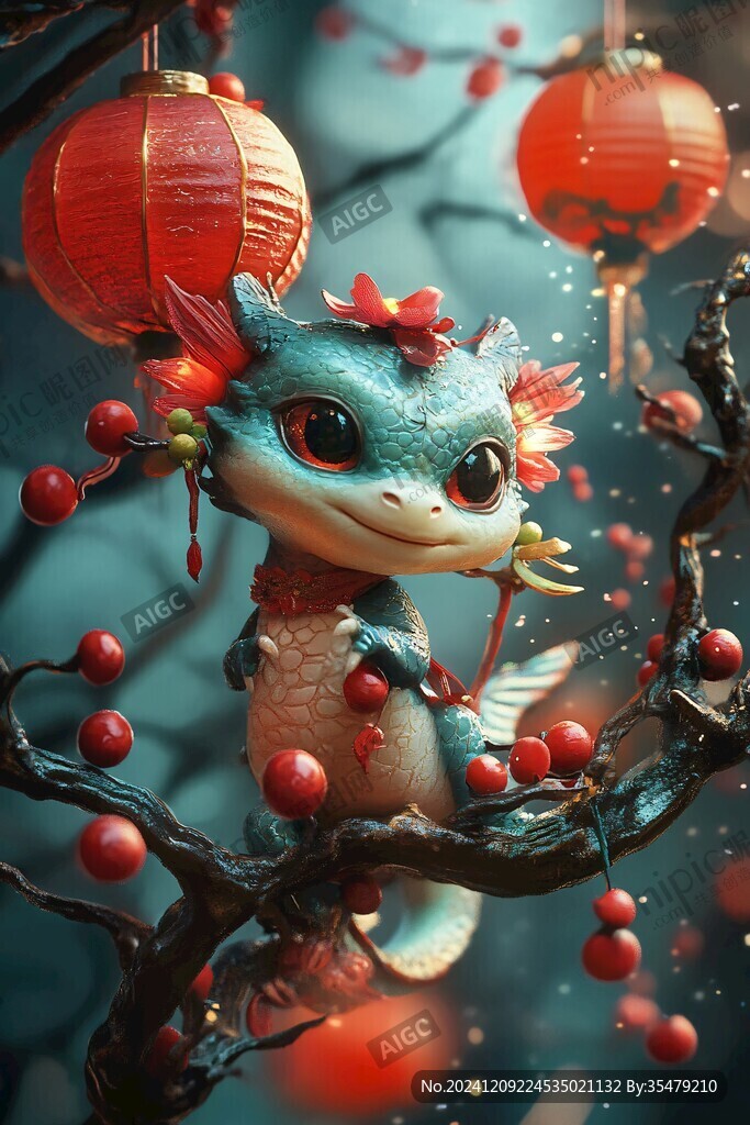 小龍拜年