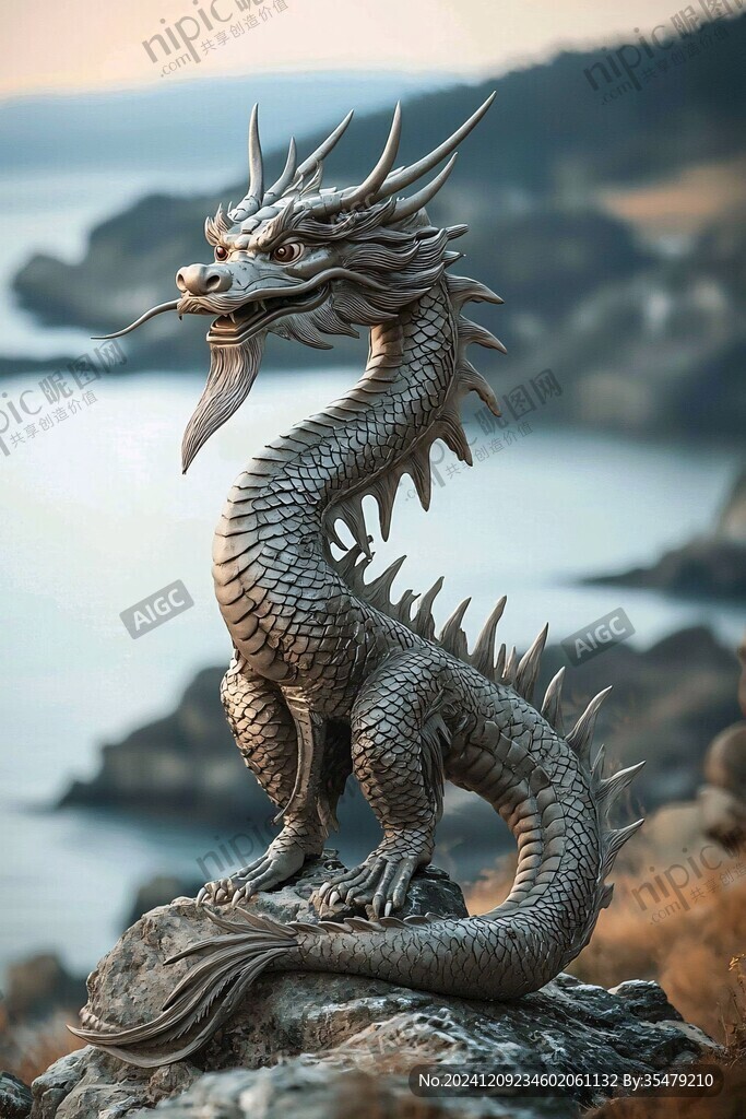 高清龍雕塑