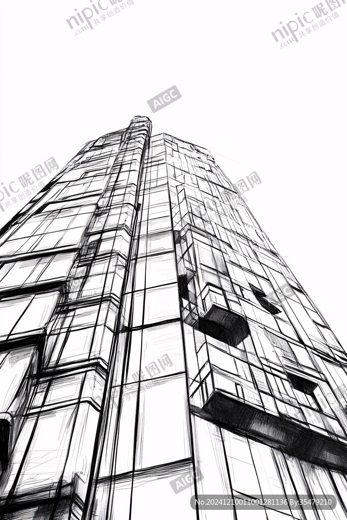 黑白建筑大片