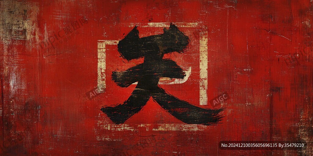 武字背景