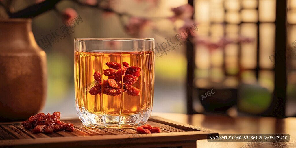 滋補(bǔ)品枸杞茶