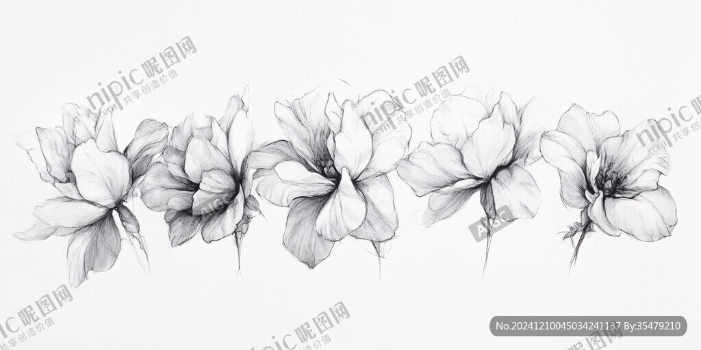 手繪創(chuàng)意百花壁紙