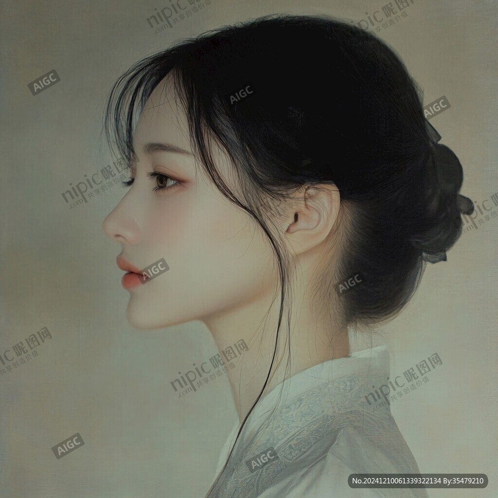 板繪人像