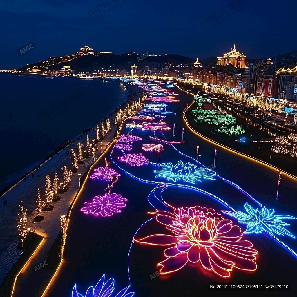 情侶路夜景