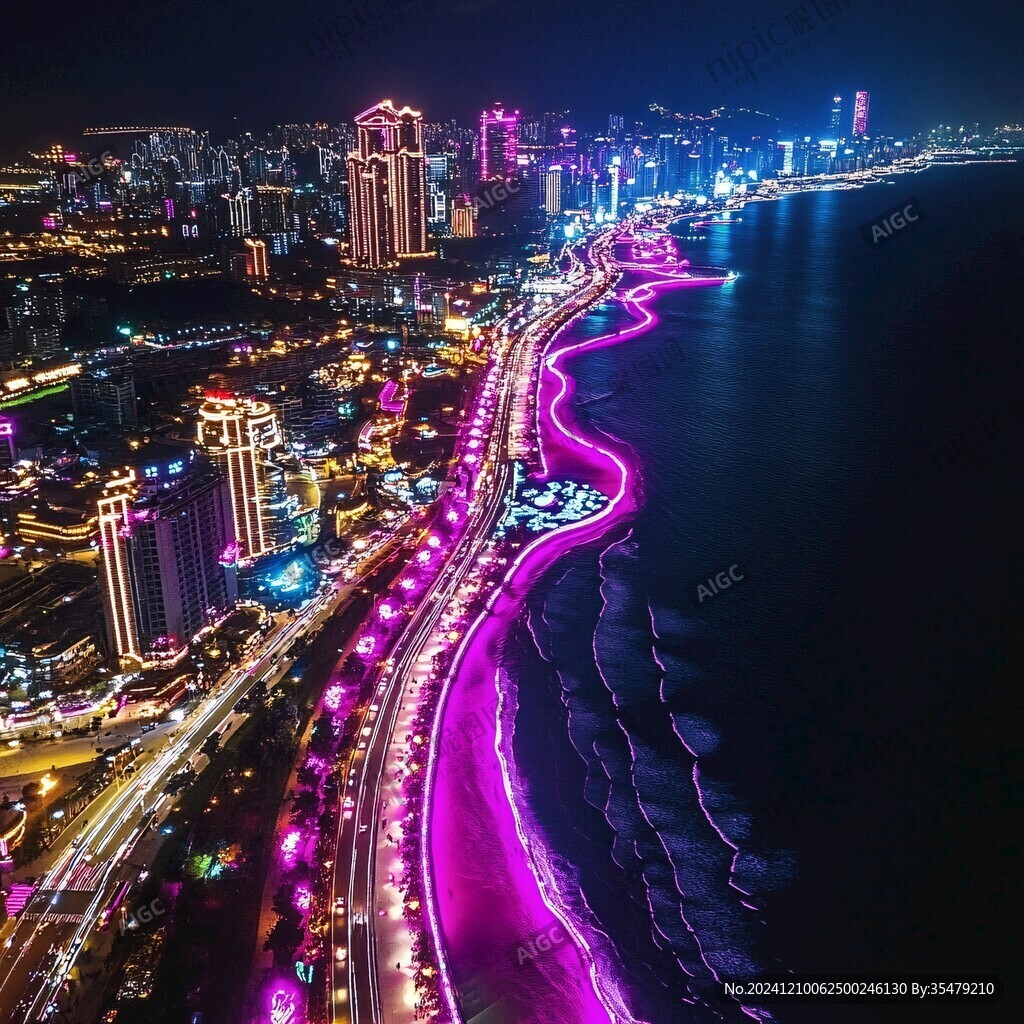 情侶路夜景