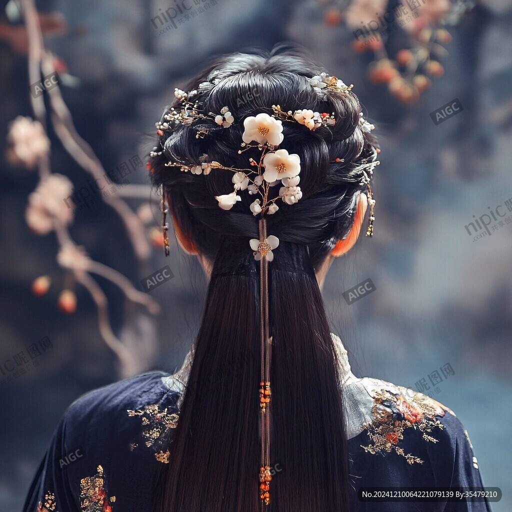 古裝背影