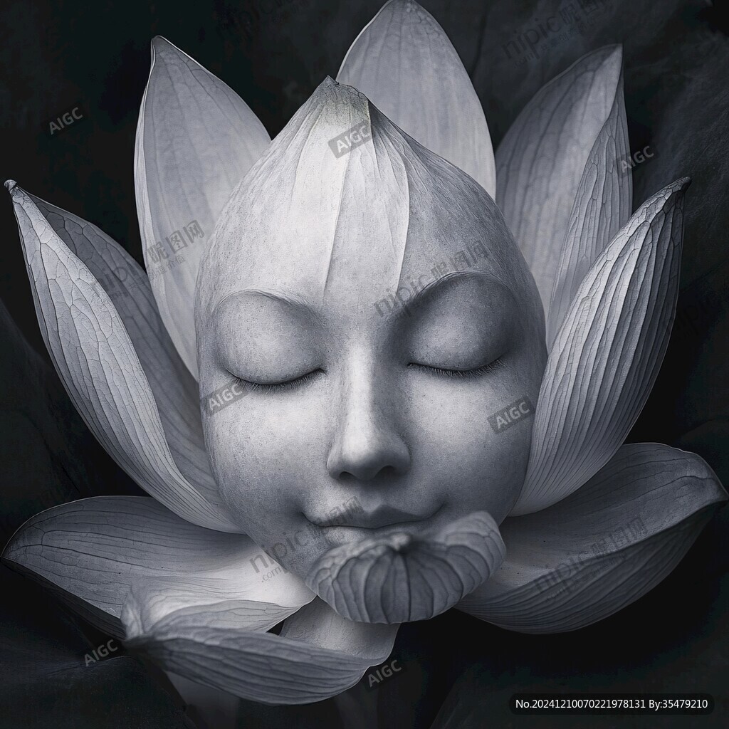 蓮花藝術照