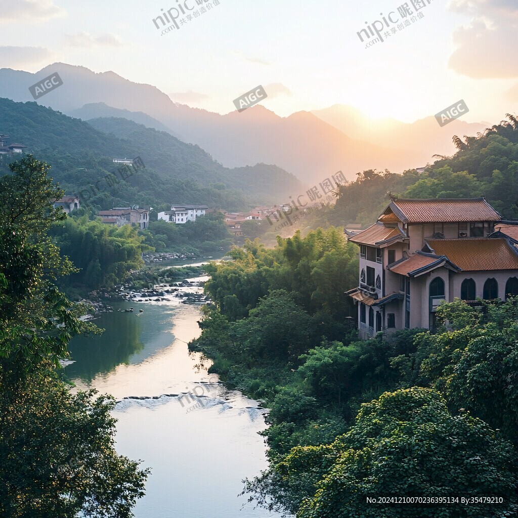 傍晚的客天下