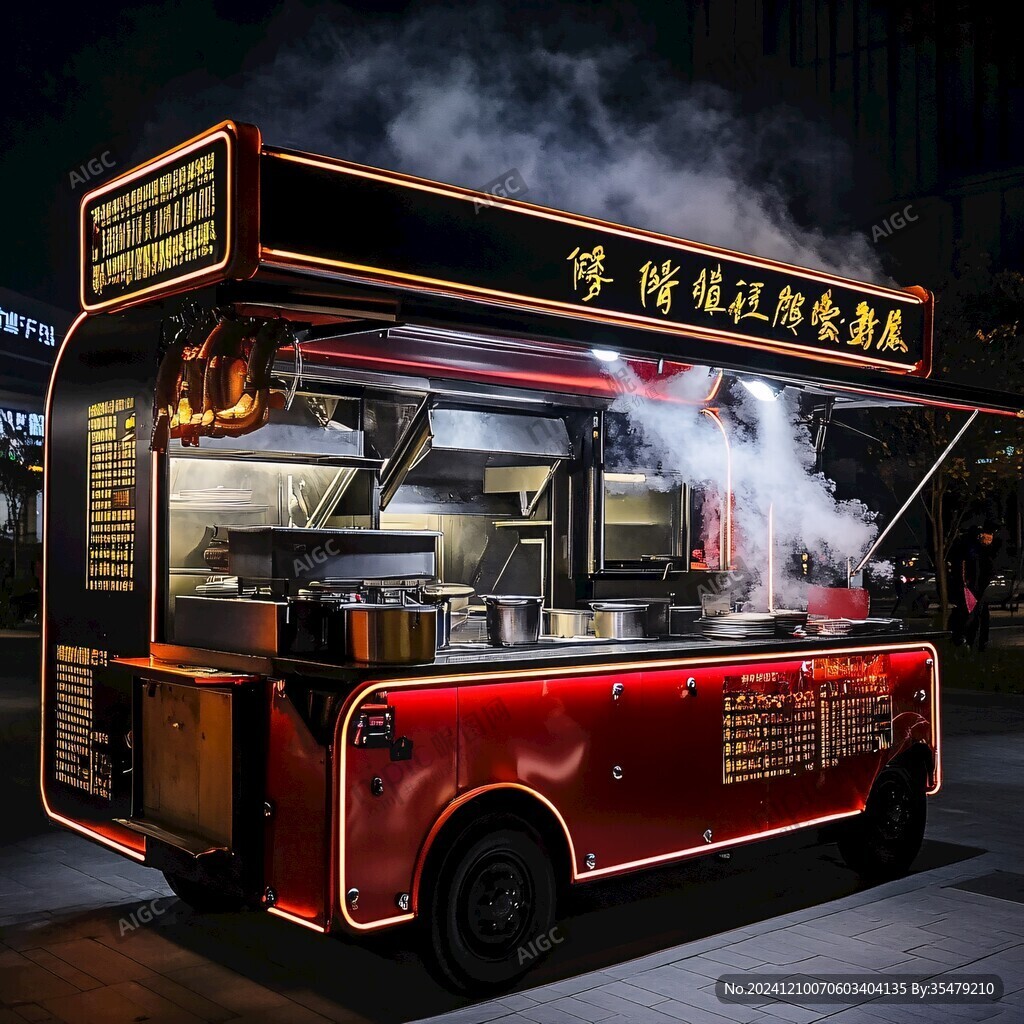 夜宵餐車設(shè)計(jì)