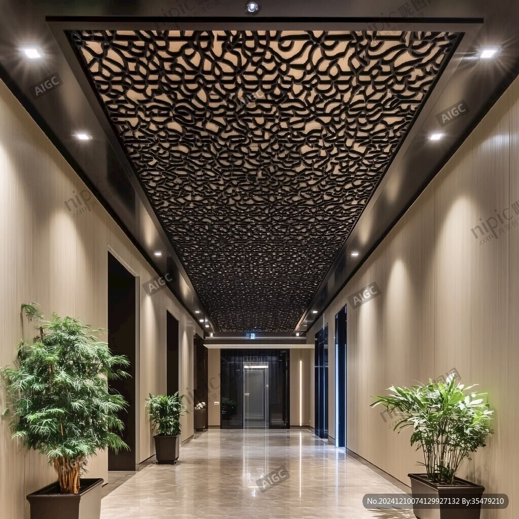 酒店過道酒店內景