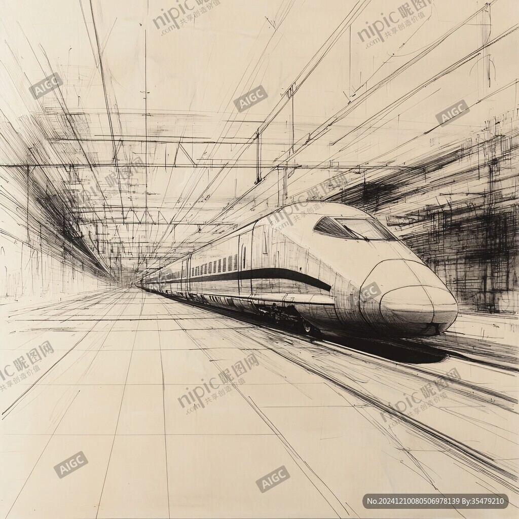 高鐵都市圖案