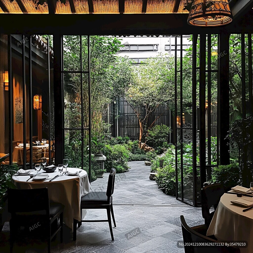 餐廳前庭
