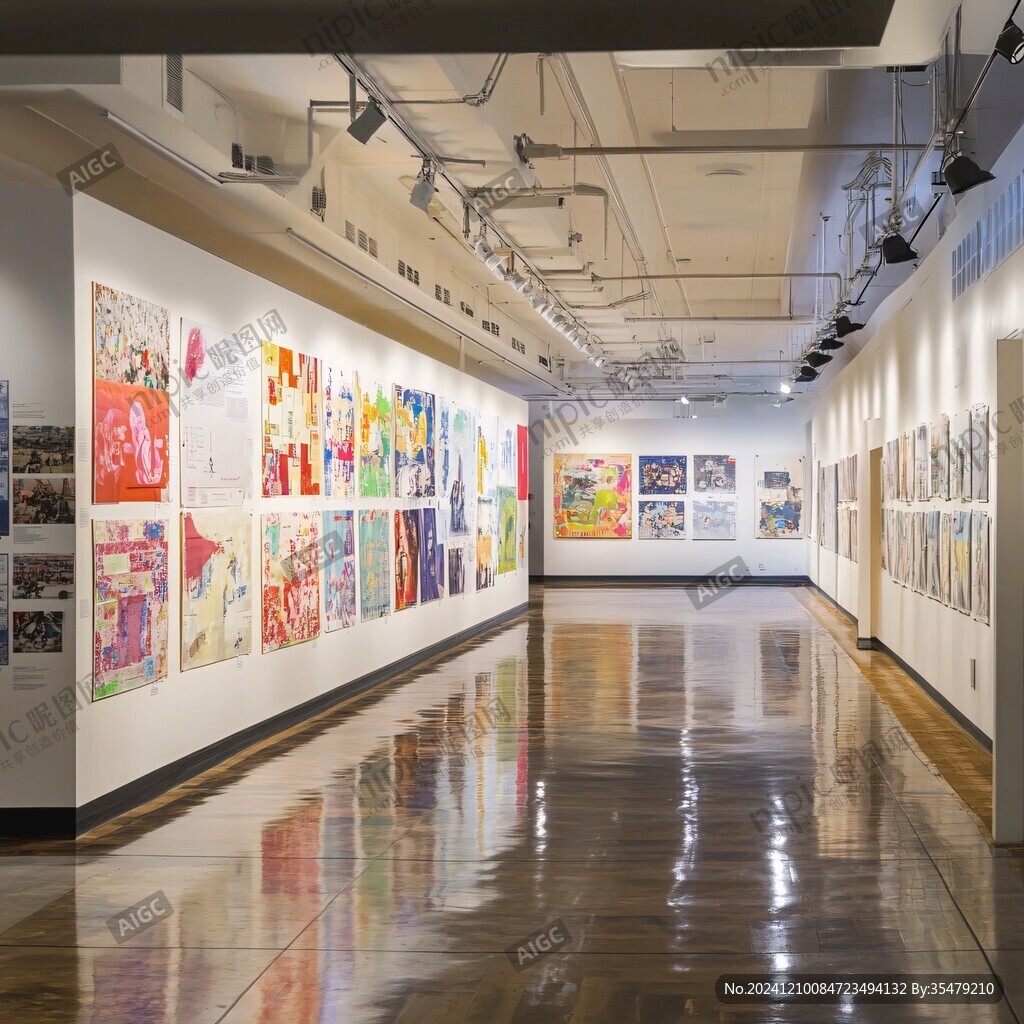 繪畫(huà)展展廳設(shè)計(jì)