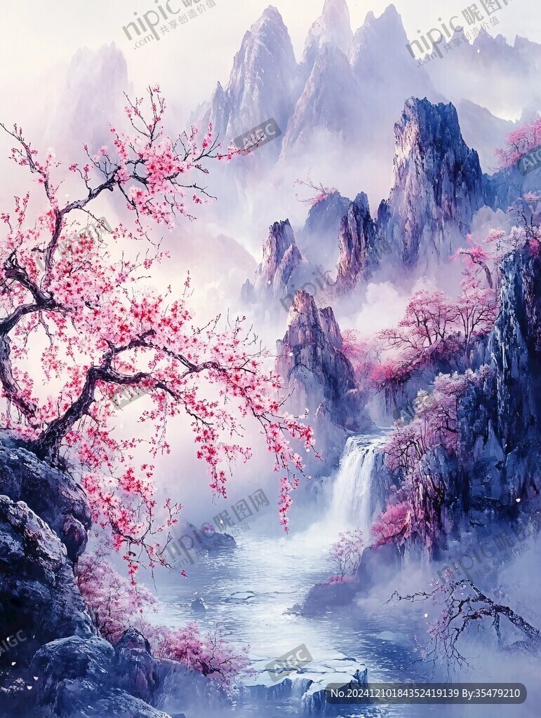 高清古風山水