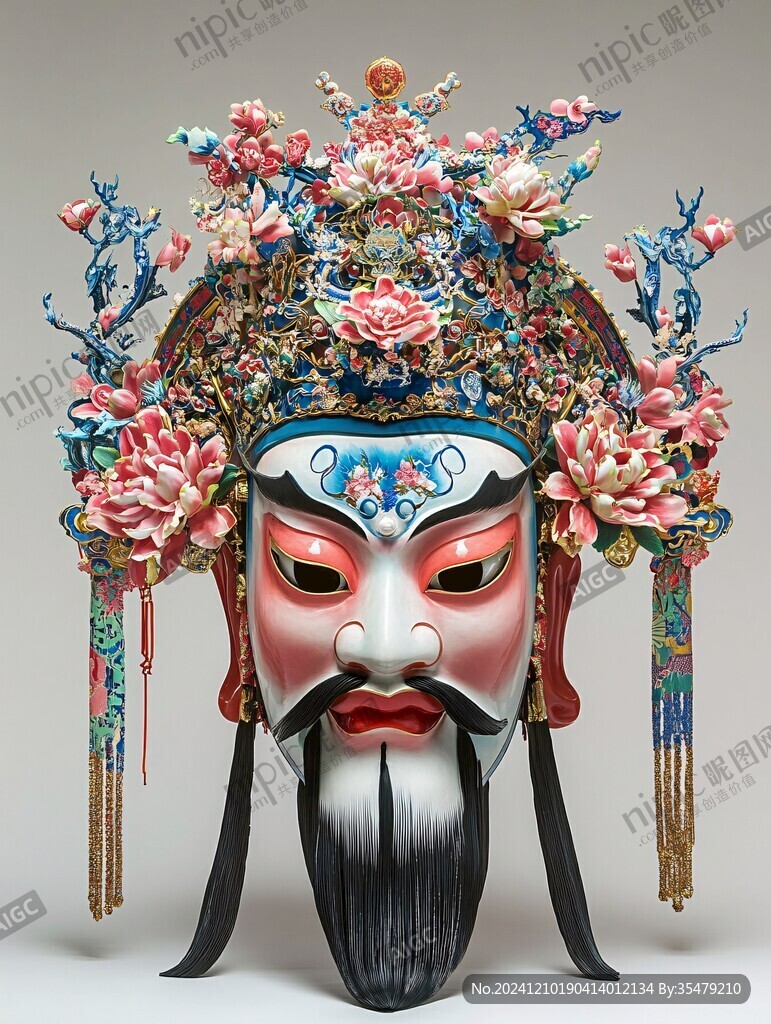 戲曲臉譜擺件
