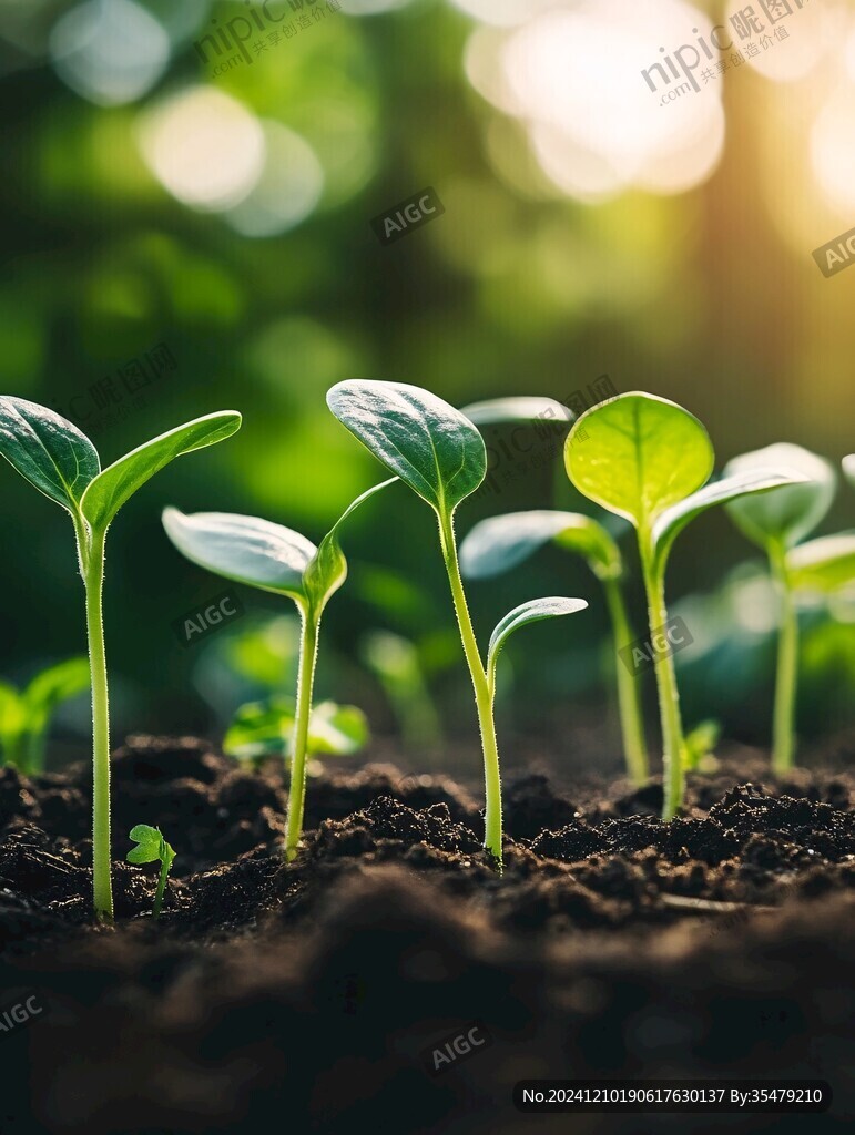 生命綠色植物發(fā)芽
