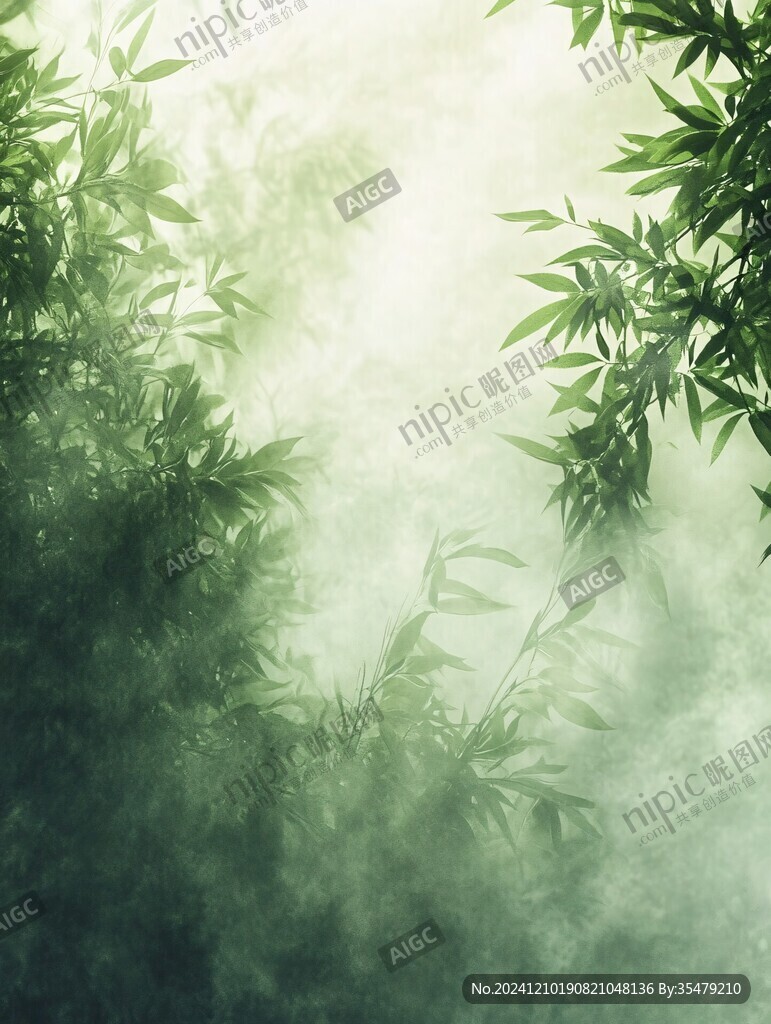 唯美竹影竹韻
