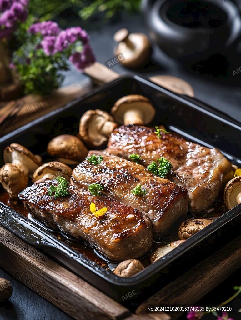 鐵板鮑魚(yú)牛仔骨