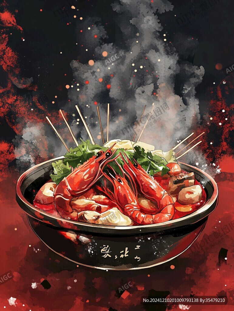 串串香插畫