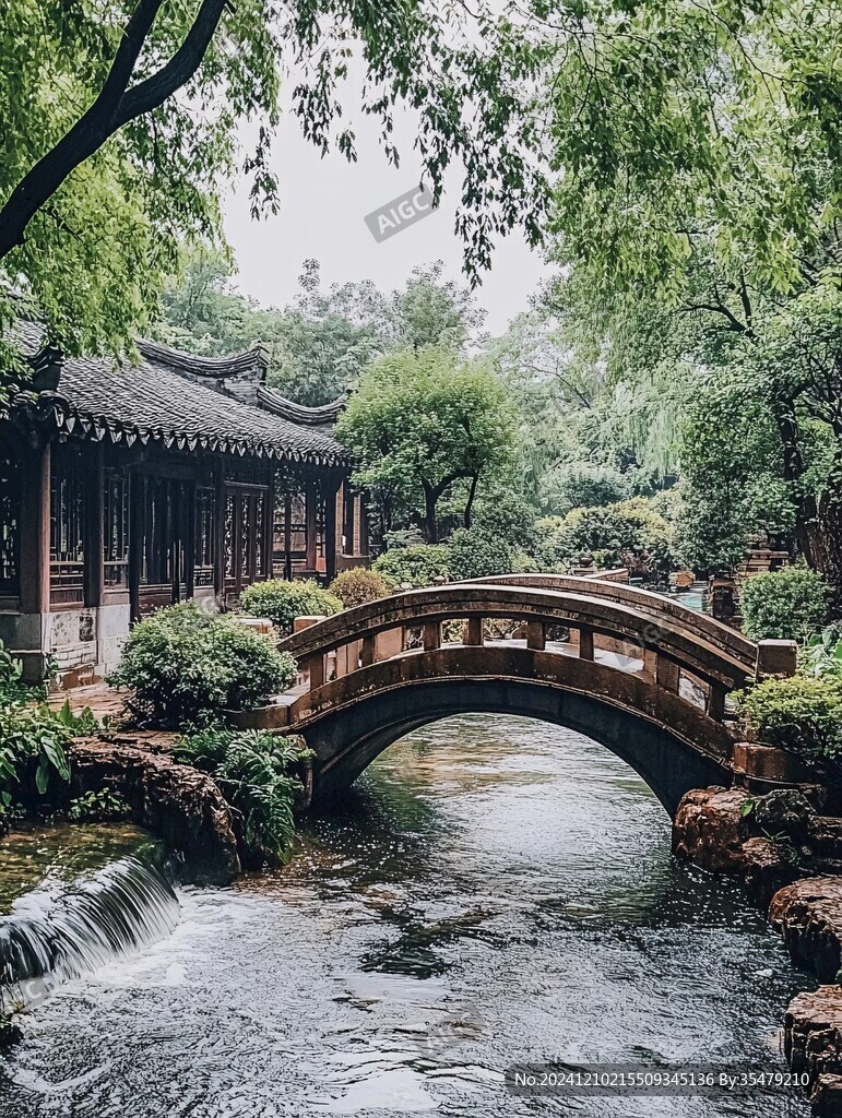 古典園林小橋流水