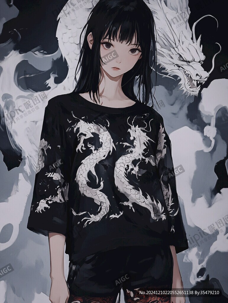 日系少女插畫