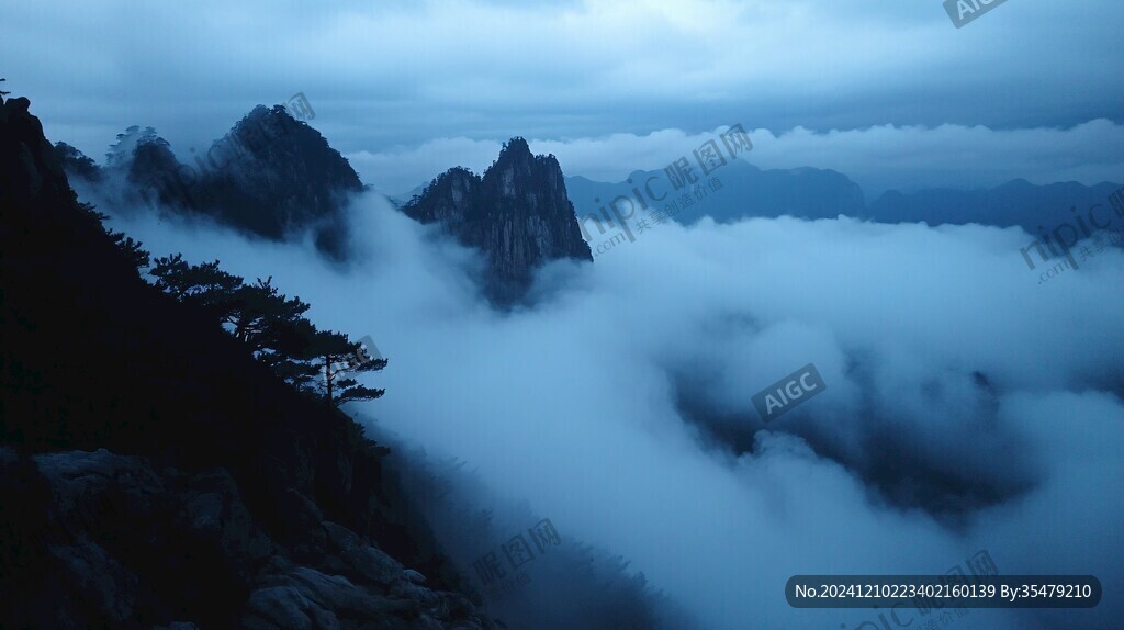 東峰云影