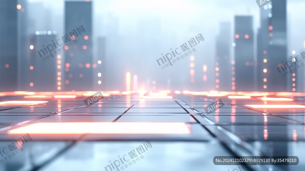 橙色科技城市