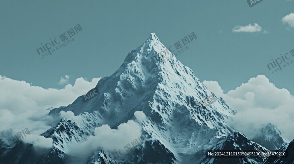 高端大氣海拔背景