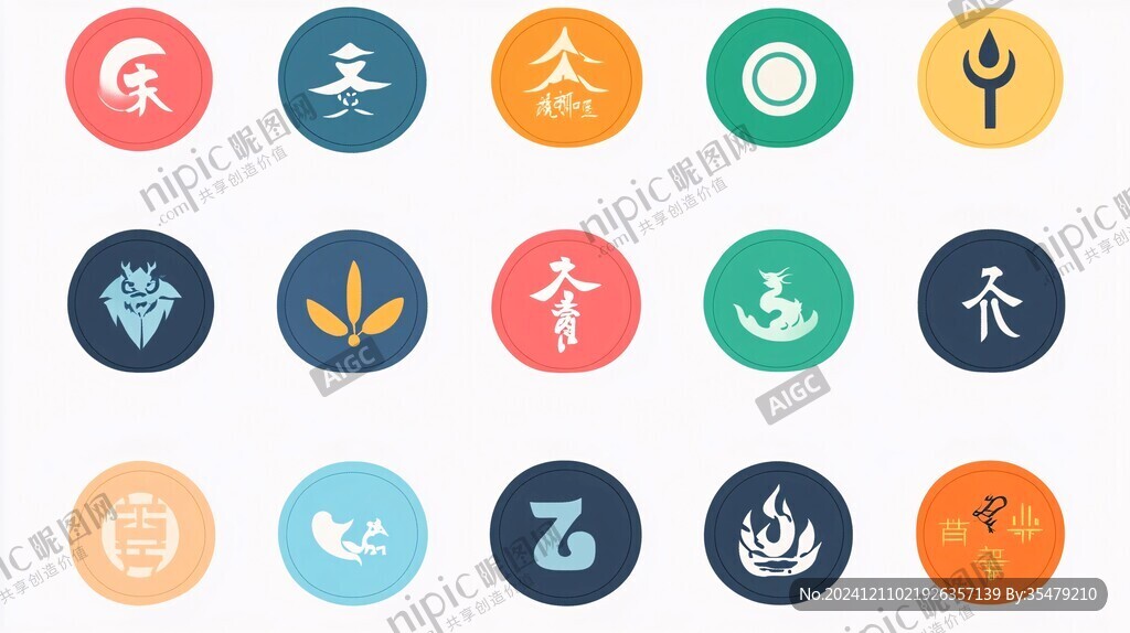 百家姓圖騰設(shè)計