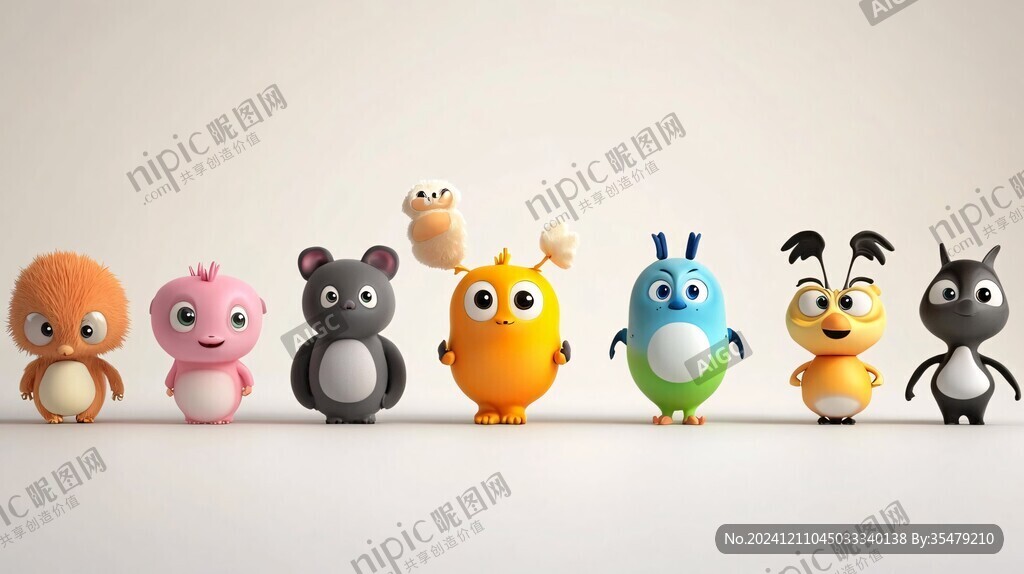 卡通動物ip