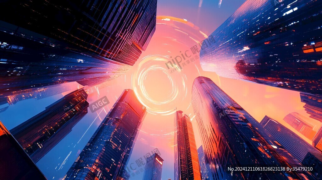 元宇宙科技背景素材