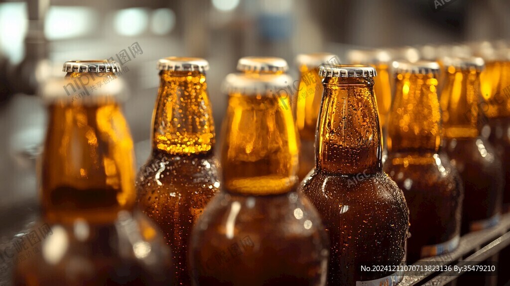 高清啤酒瓶