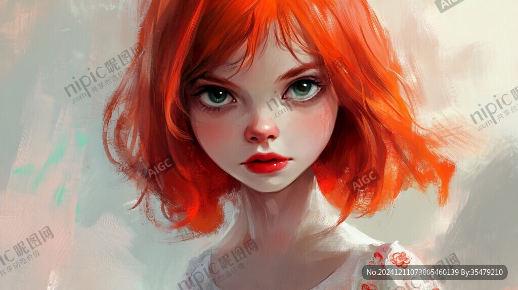 厚涂少女