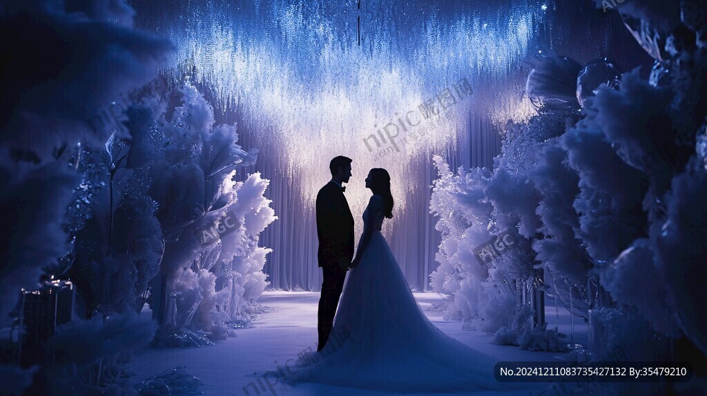 冰雪婚禮效果圖