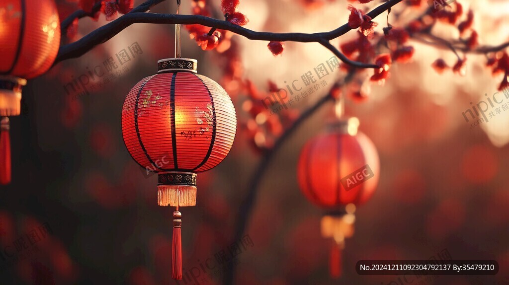 唯美紅燈籠