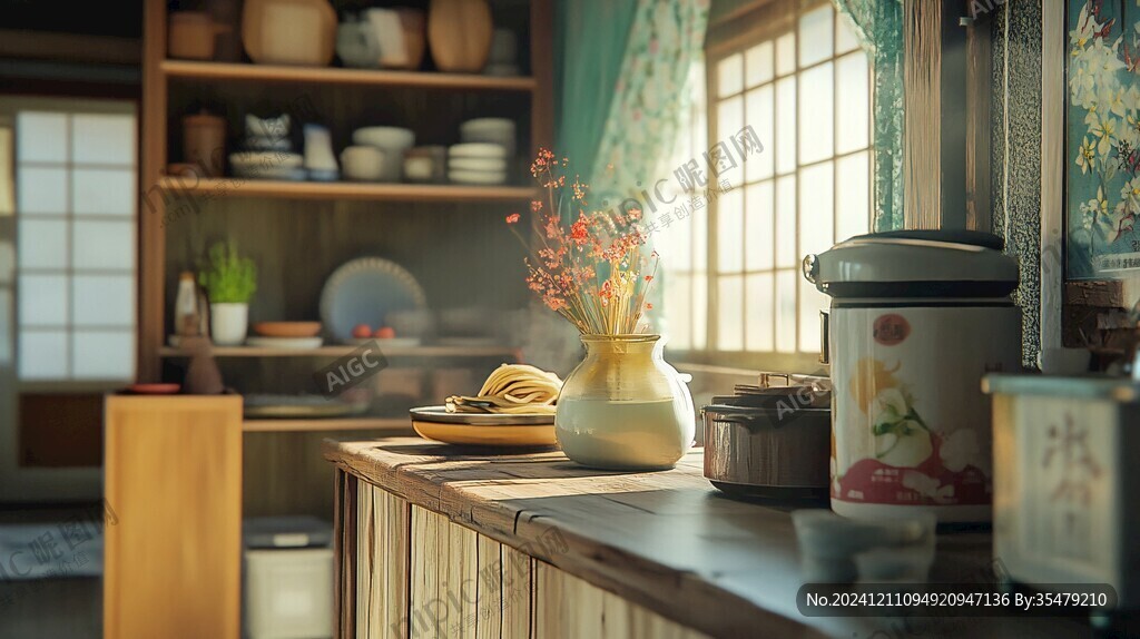 江南廚房生活場景