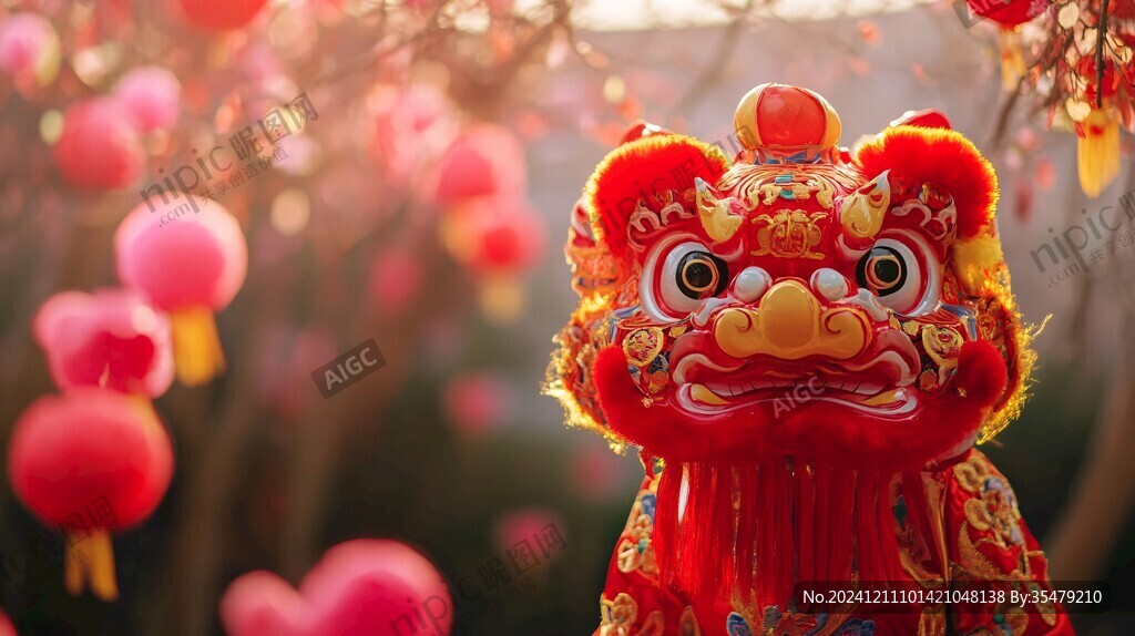 舞獅迎春