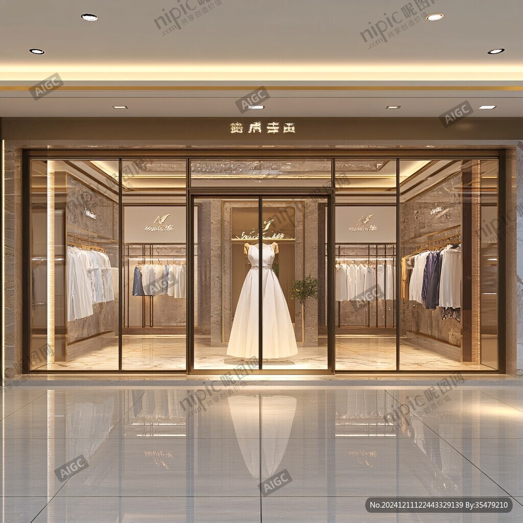 婚紗專賣店門頭