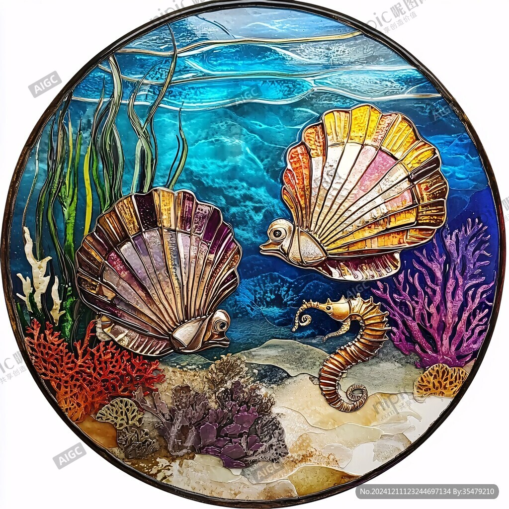 海洋主題立體畫